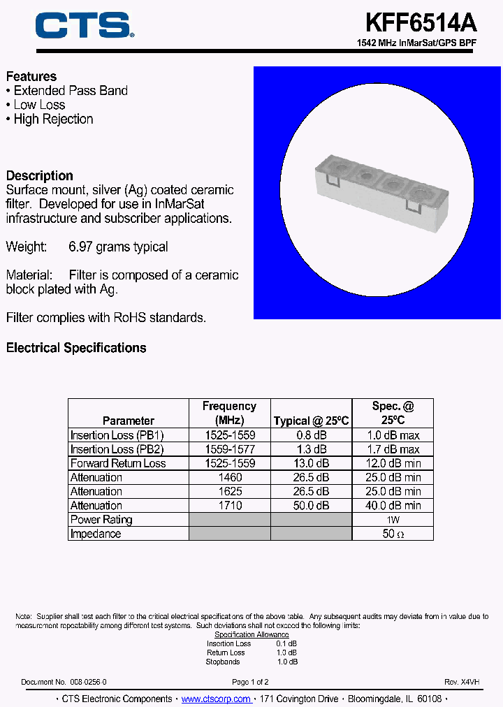 KFF6514A_1189775.PDF Datasheet