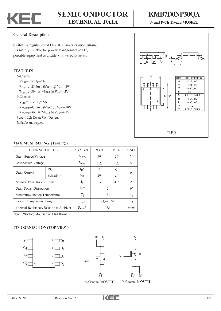 KMB7D0NP30QA_1260667.PDF Datasheet