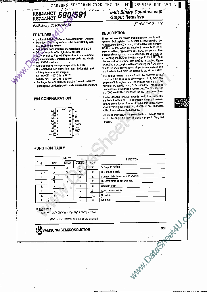 KS74AHCT590_1068174.PDF Datasheet