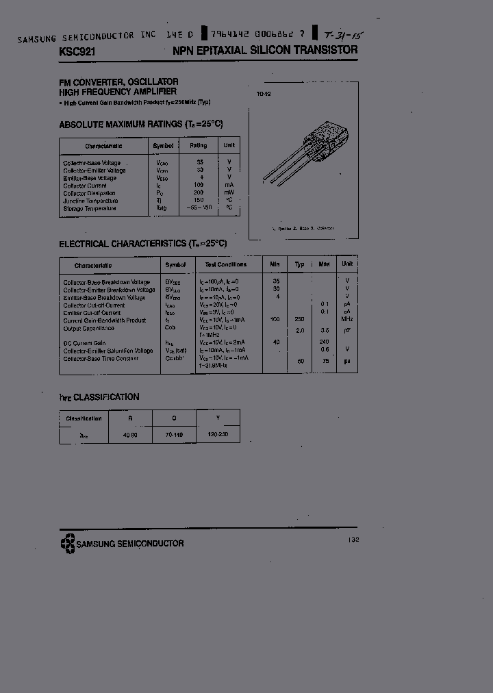 KSC921_1261276.PDF Datasheet