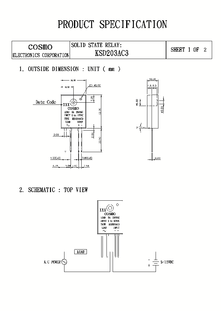 KSD203AC3_1261293.PDF Datasheet