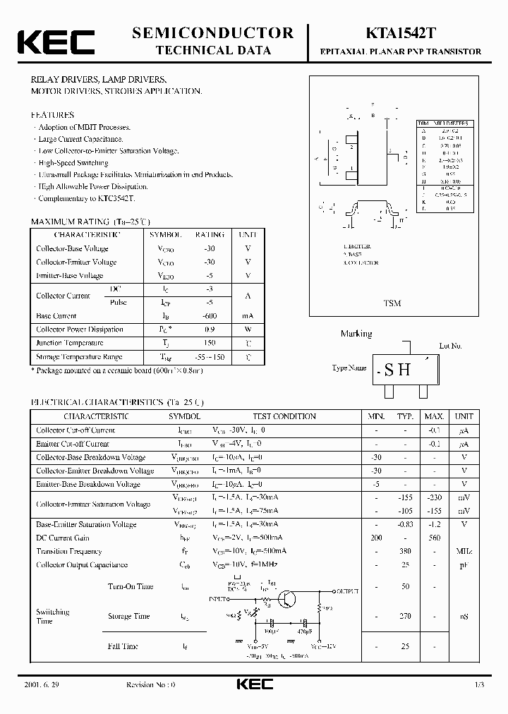 KTA1542T_1261589.PDF Datasheet