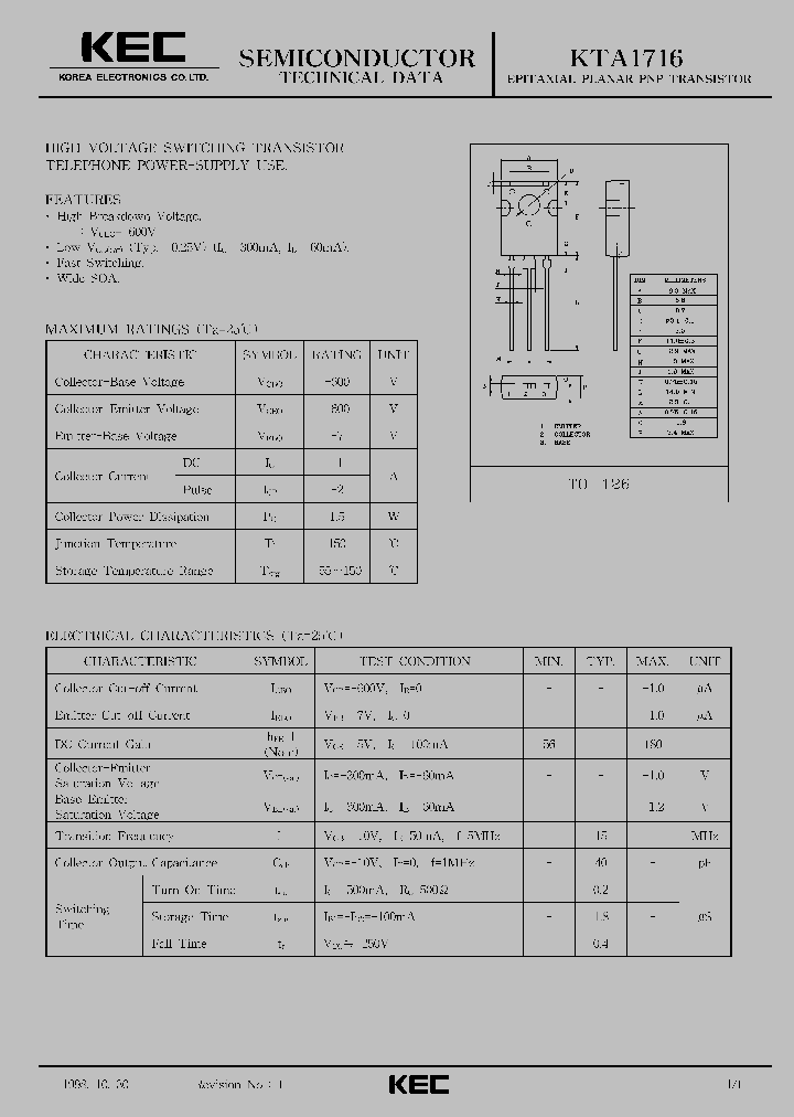 KTA1716_1261604.PDF Datasheet