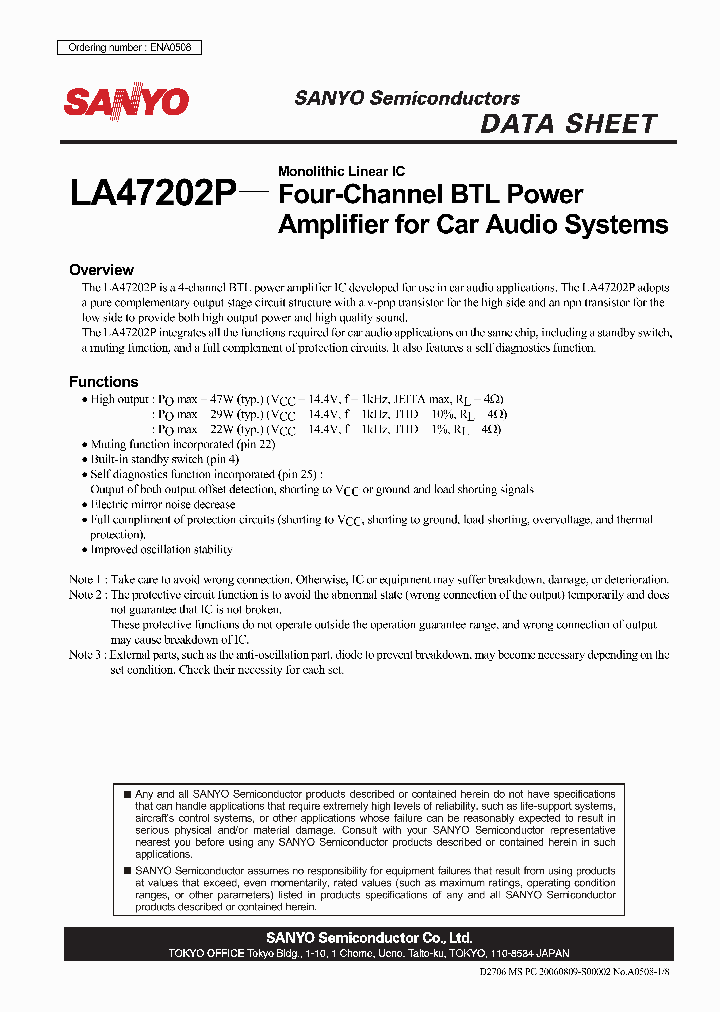 LA47202P_1160434.PDF Datasheet