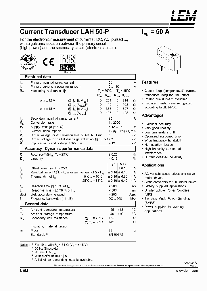 LAH50-P06_700850.PDF Datasheet