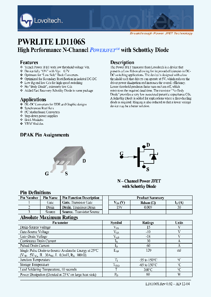 LD1106S_1264145.PDF Datasheet