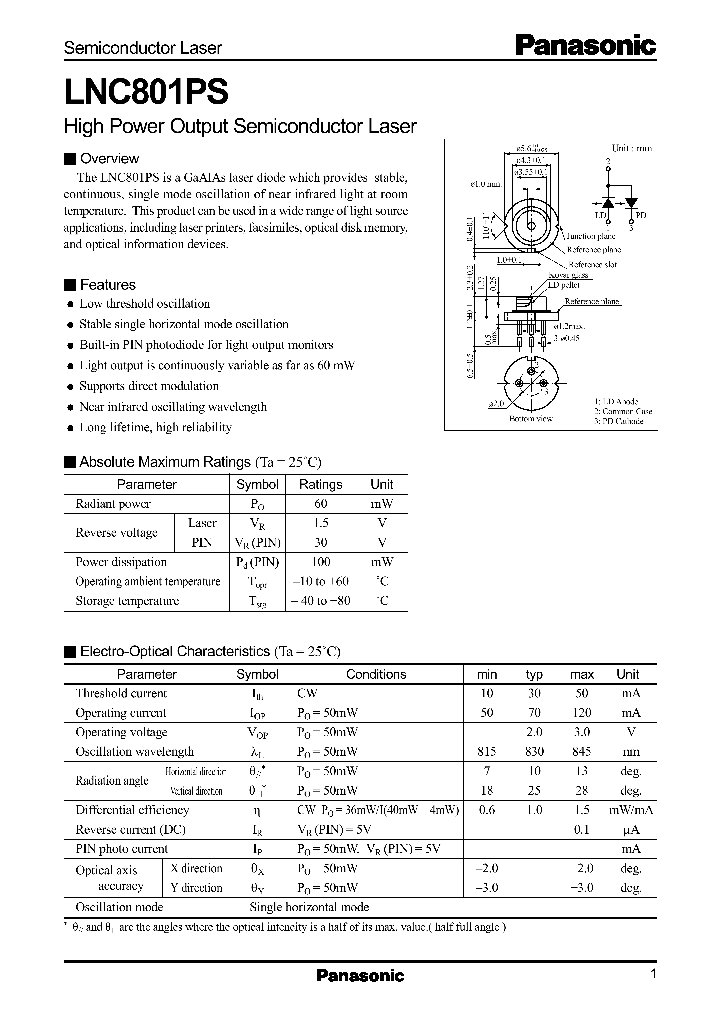 LNC801PS_1266529.PDF Datasheet