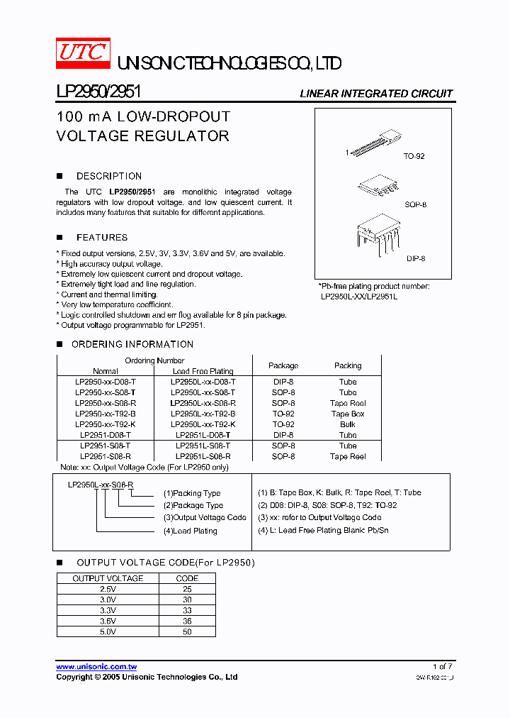 LP295005_741447.PDF Datasheet