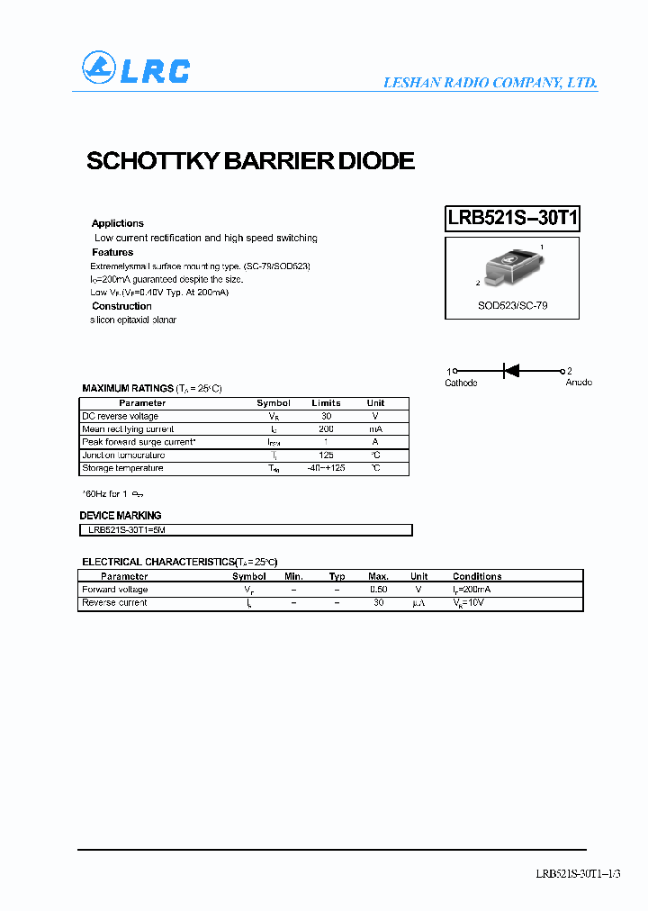 LRB521S-30T1_1267169.PDF Datasheet