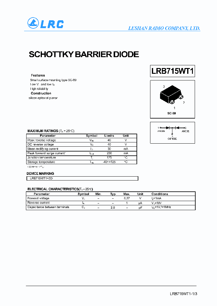 LRB715WT1_1267172.PDF Datasheet