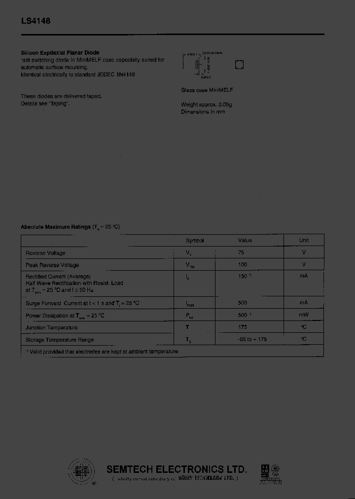 LS4148_1158678.PDF Datasheet