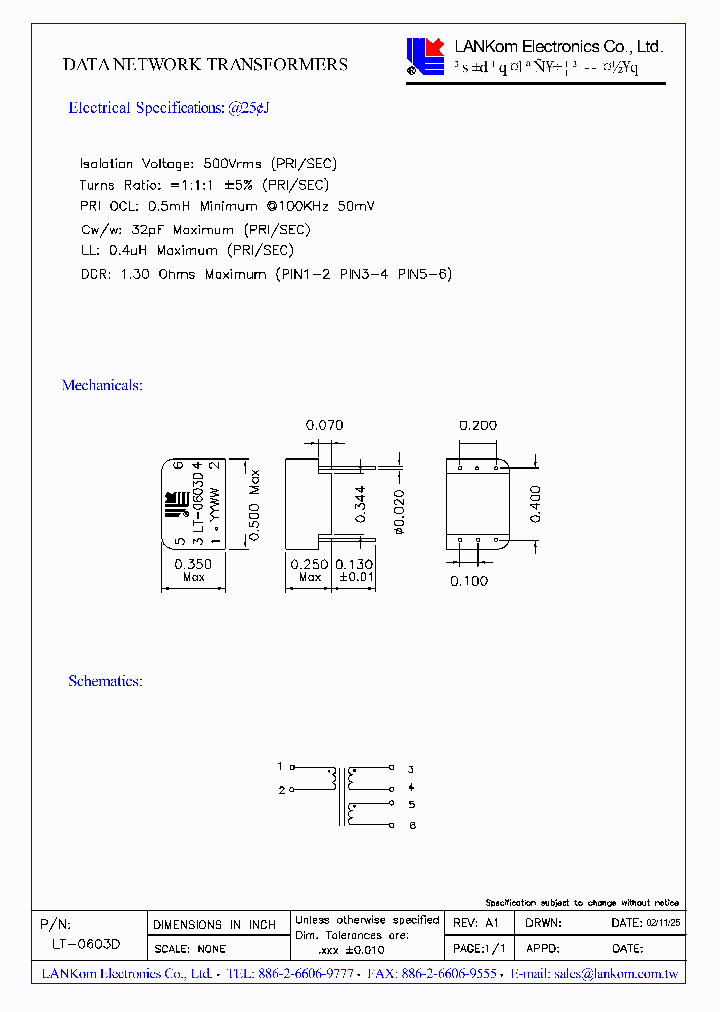 LT-0603D_1267345.PDF Datasheet