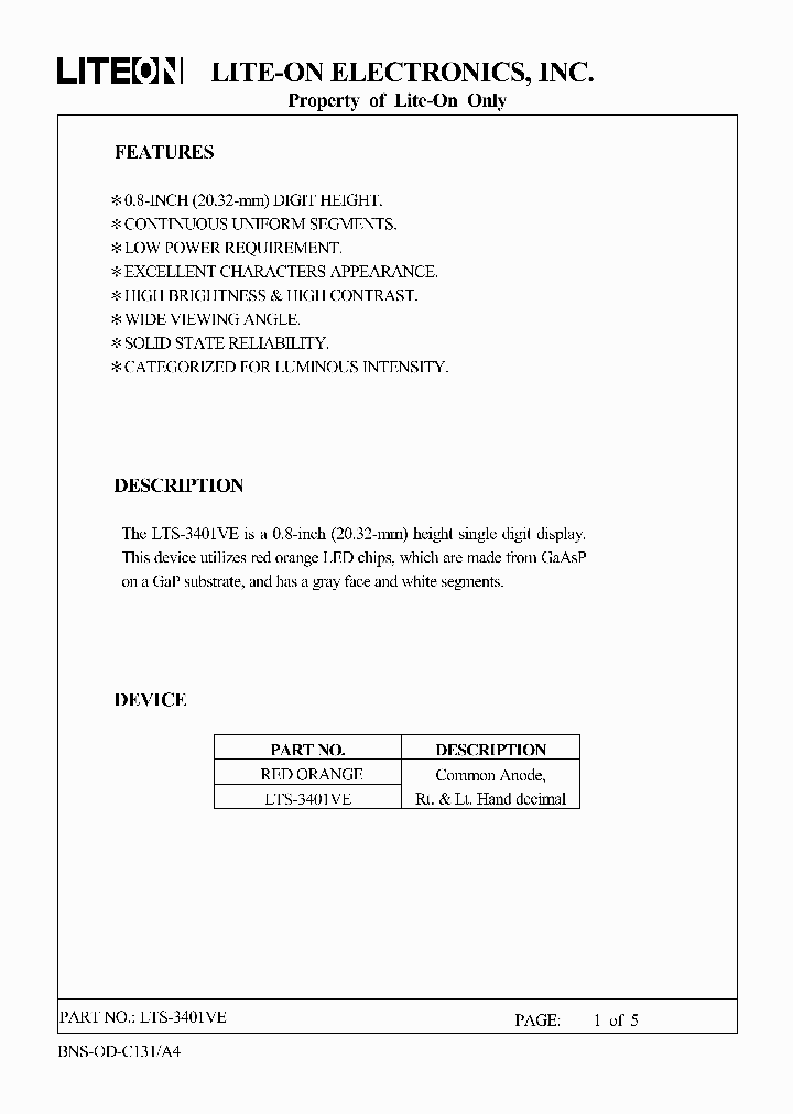 LTS-3401VE_1268397.PDF Datasheet