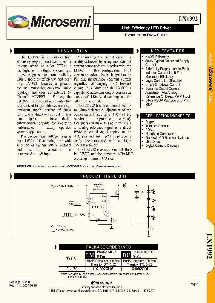 LX1992CLM_1268653.PDF Datasheet