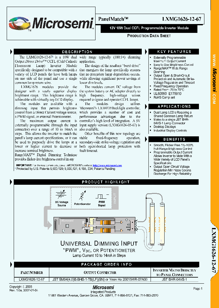 LXMG1626-12-67_1268828.PDF Datasheet