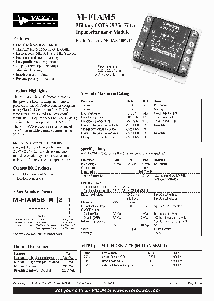 M-FIAM5BMS3_1278496.PDF Datasheet