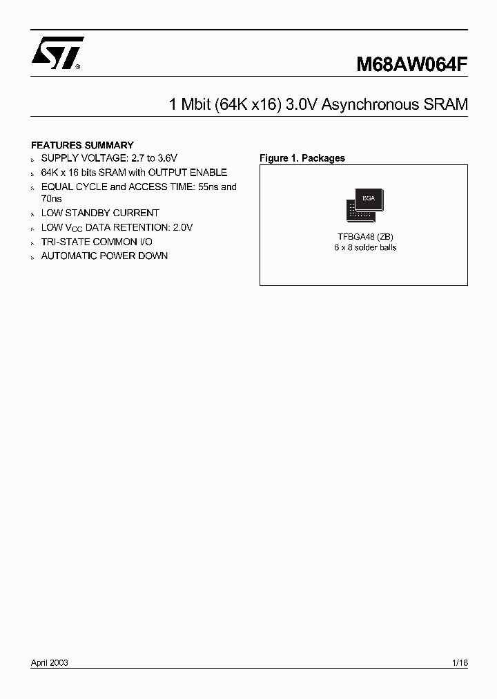 M68AW064F_1189856.PDF Datasheet