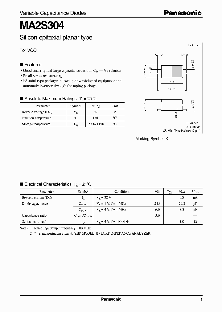 MA2S304_1271210.PDF Datasheet