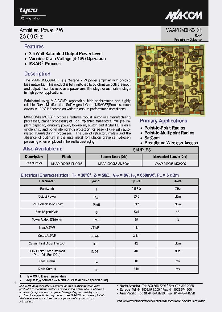 MAAPGM0066-DIE_1271690.PDF Datasheet