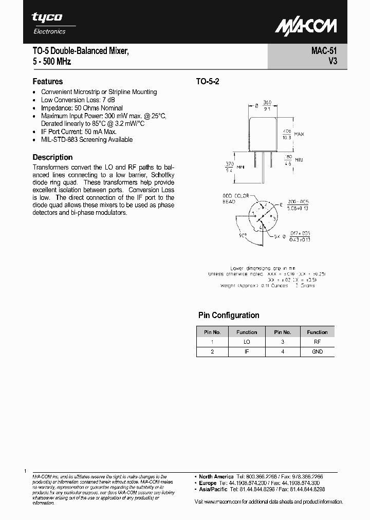 MAC-51PIN_1271802.PDF Datasheet