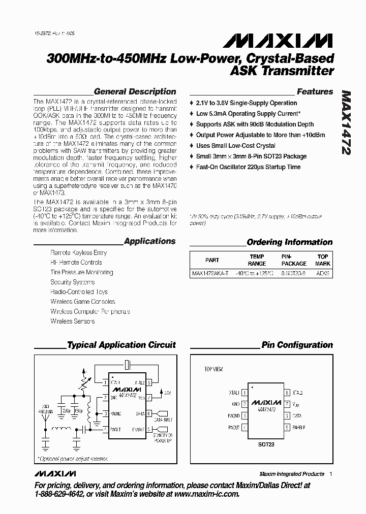 MAX147205_1272367.PDF Datasheet