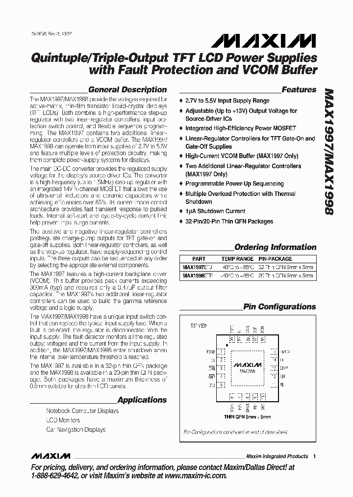 MAX1997ETJ_1272684.PDF Datasheet