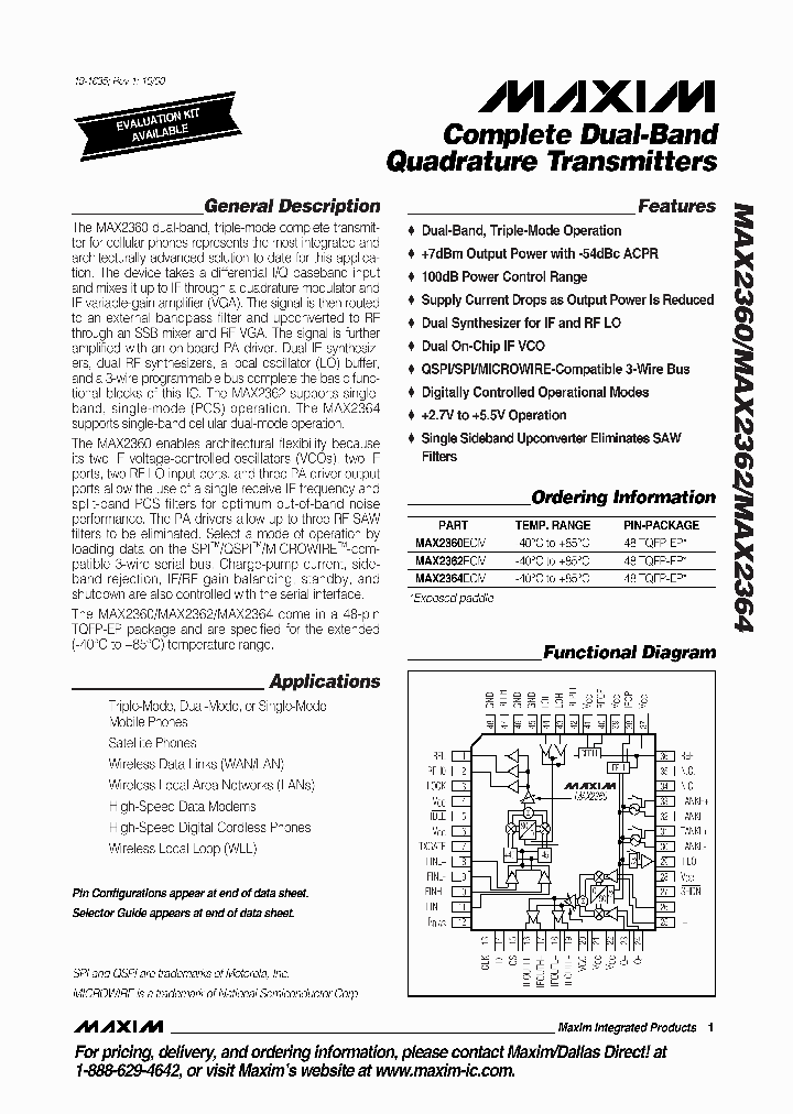 MAX2360_797639.PDF Datasheet