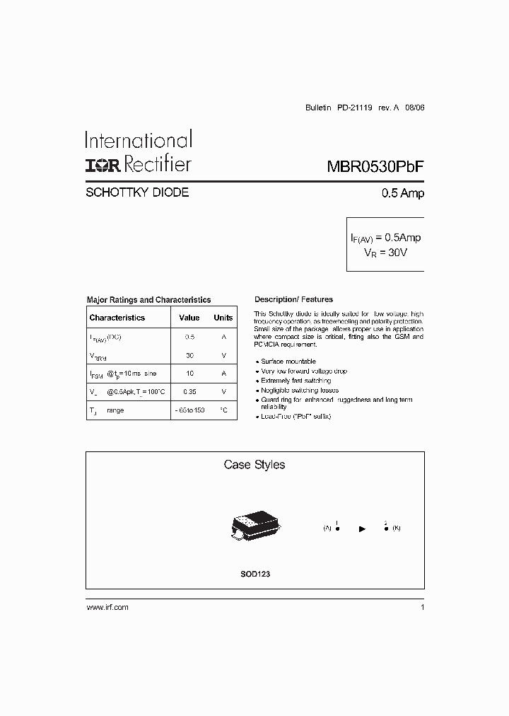 MBR0530_1092670.PDF Datasheet