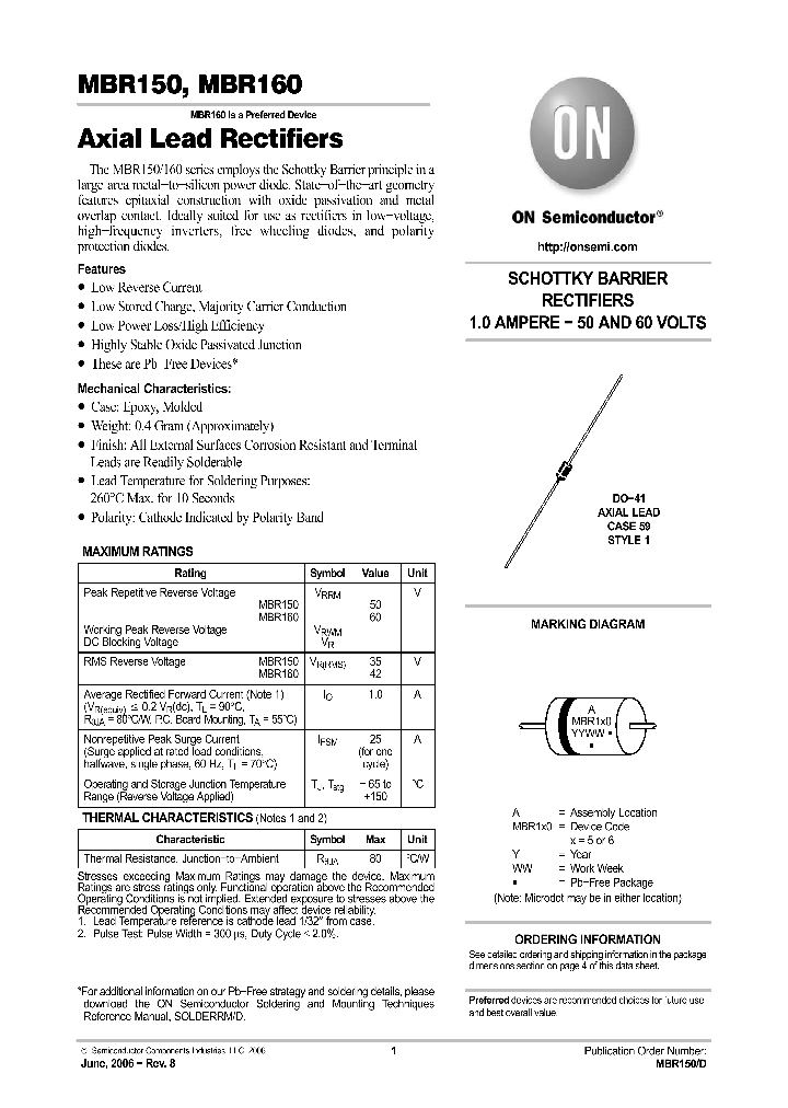 MBR150RL_741613.PDF Datasheet