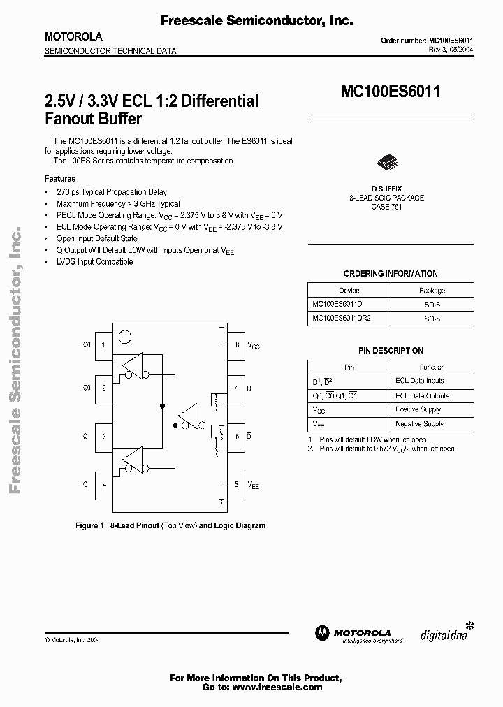 MC100ES6011DR2_1275381.PDF Datasheet