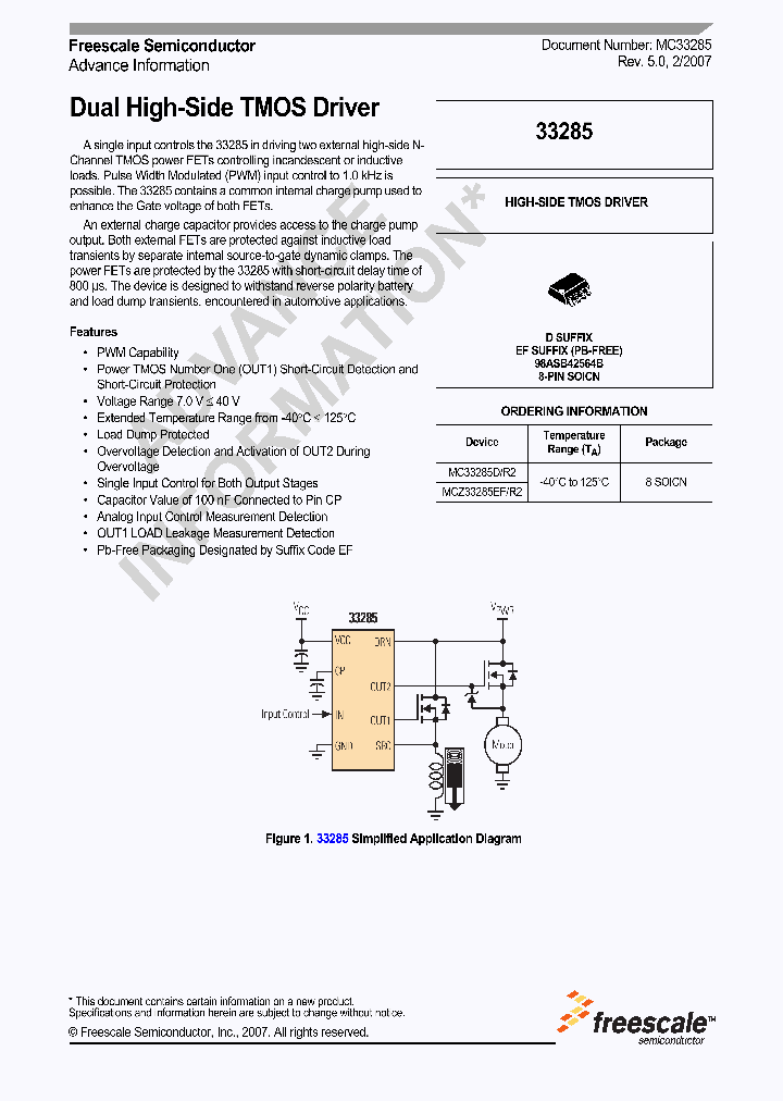 MC33285DR2_1055348.PDF Datasheet