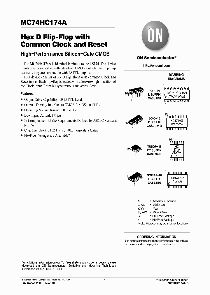 MC74HC174A06_746110.PDF Datasheet