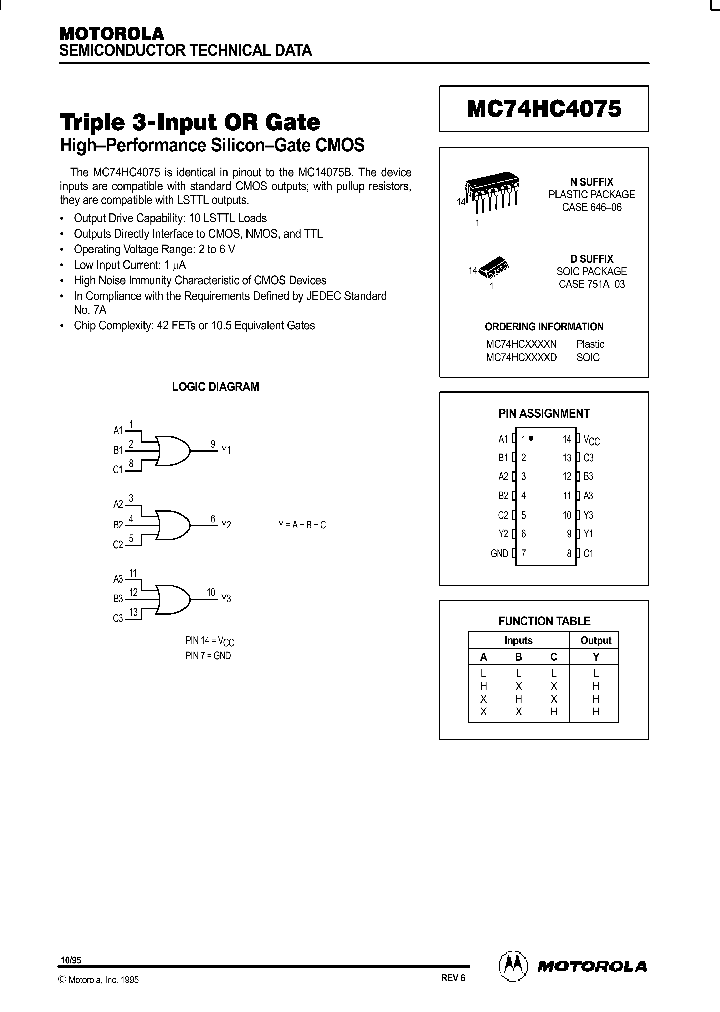 MC74HC4075_857079.PDF Datasheet