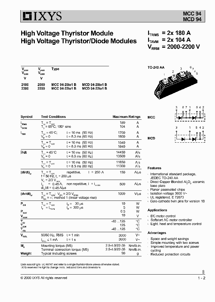 MCD94-22IO1B_1277656.PDF Datasheet