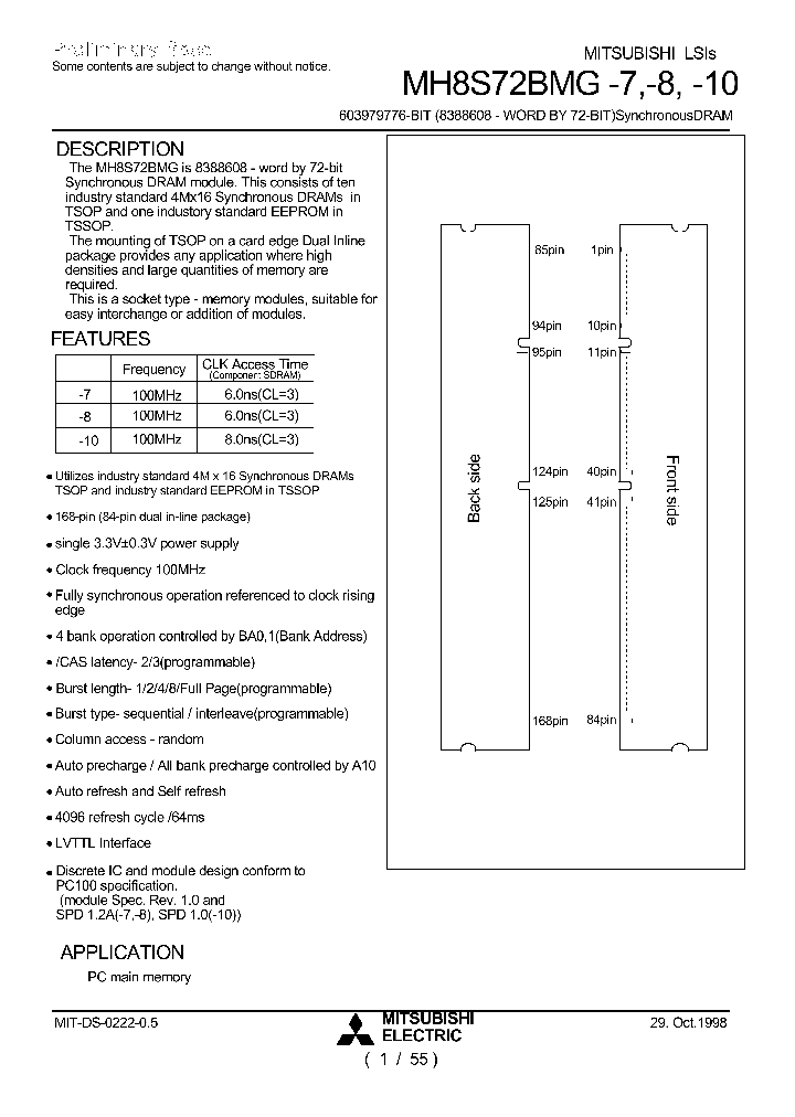 MH8S72BMG-8_1279079.PDF Datasheet