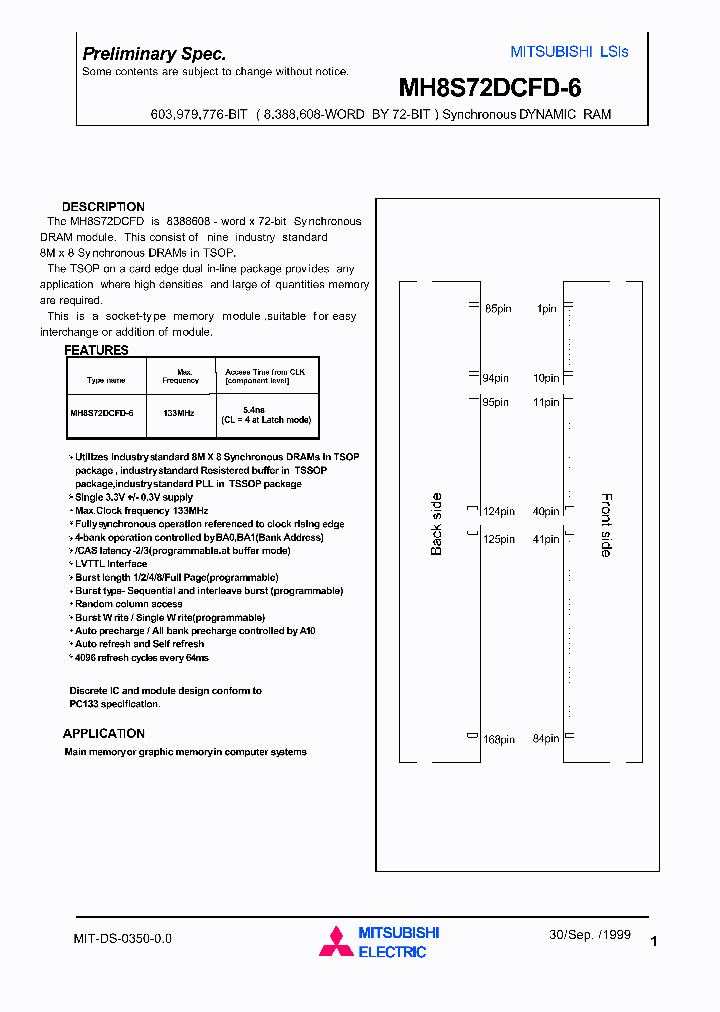 MH8S72DCFD-6_1279082.PDF Datasheet