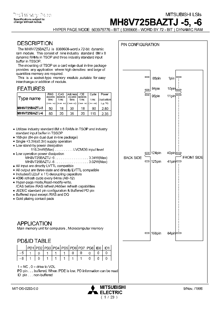 MH8V725BAZTJ-6_1279089.PDF Datasheet