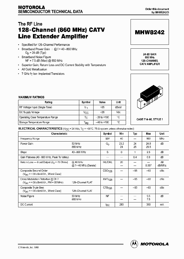 MHW8242_1279182.PDF Datasheet