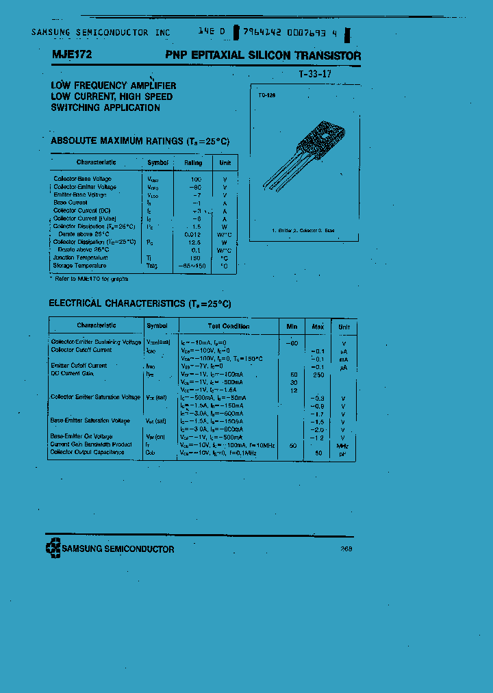 MJE172_1279953.PDF Datasheet