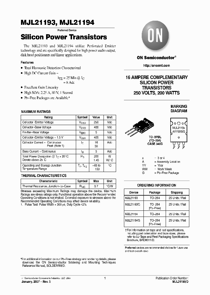 MJL2119307_744519.PDF Datasheet