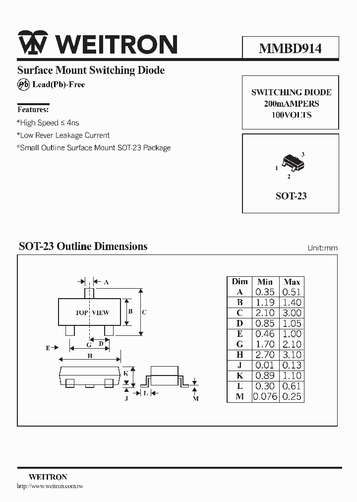 MMBD914_1045981.PDF Datasheet