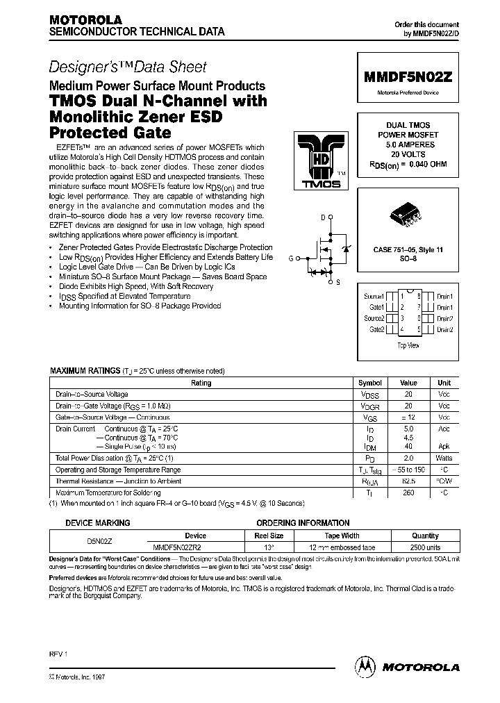 MMDF5N02Z_1281613.PDF Datasheet