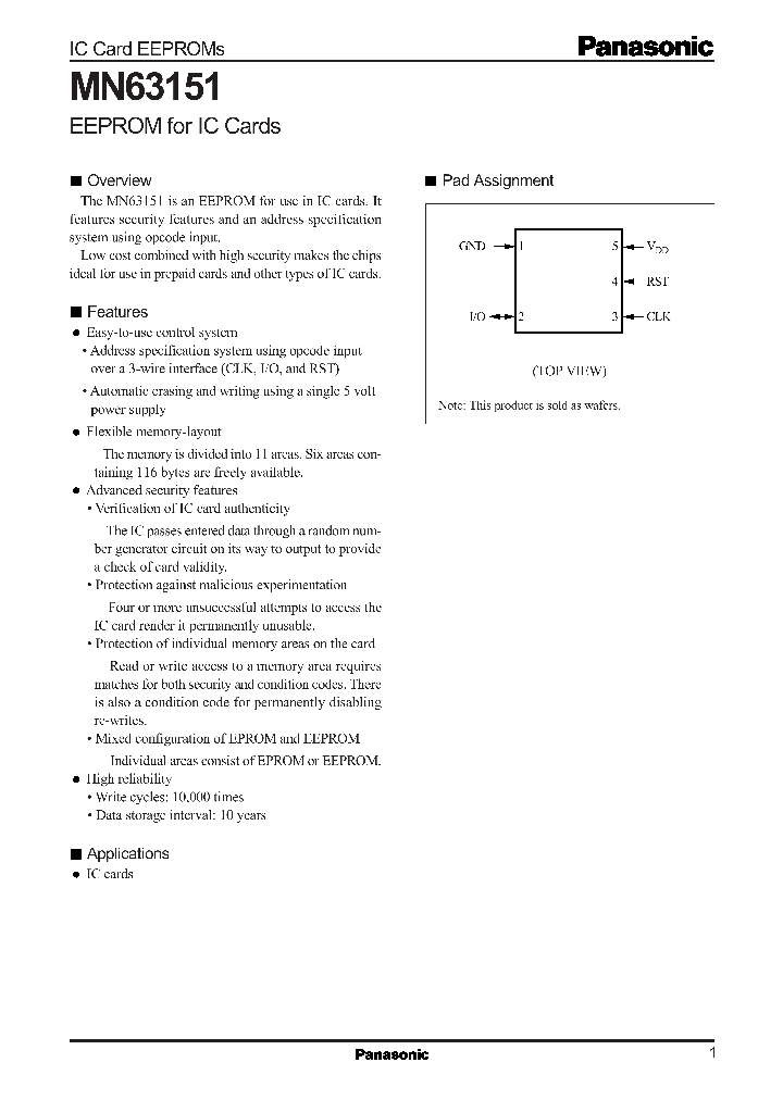 MN63151_1092458.PDF Datasheet