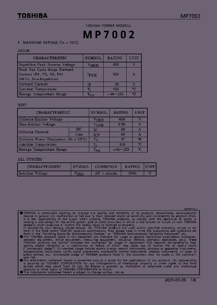 MP7002_1081395.PDF Datasheet