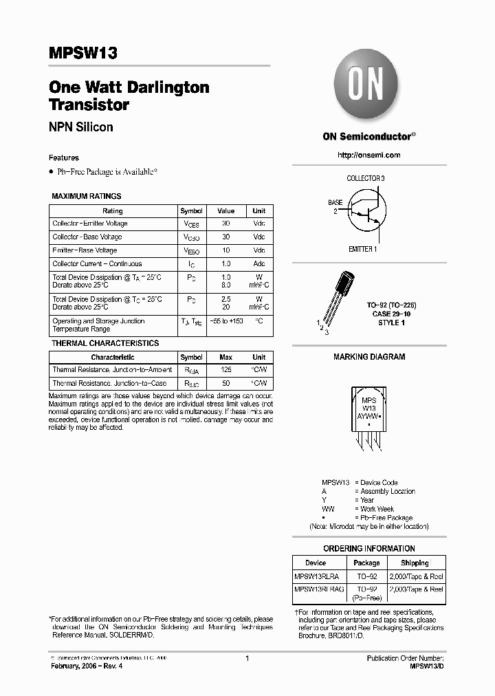 MPSW13RLRA_1120870.PDF Datasheet