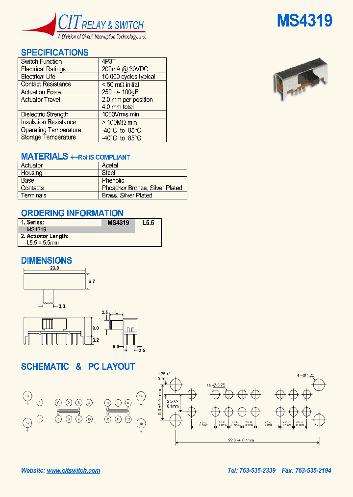 MS4319L55_1283865.PDF Datasheet