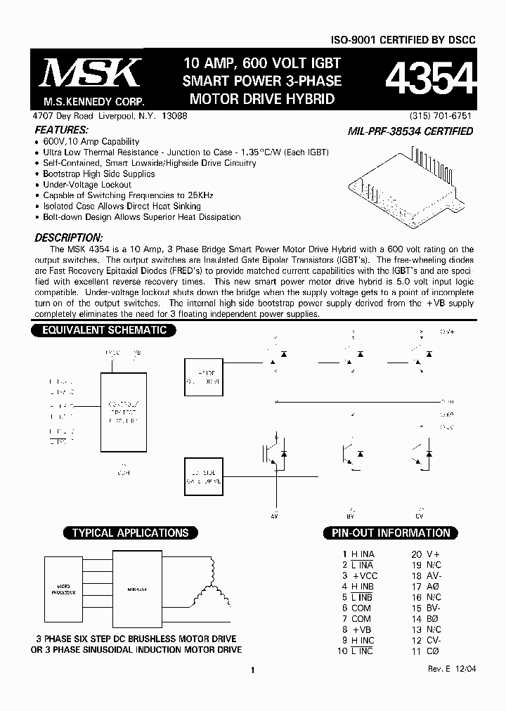 MSK4354U_1284399.PDF Datasheet