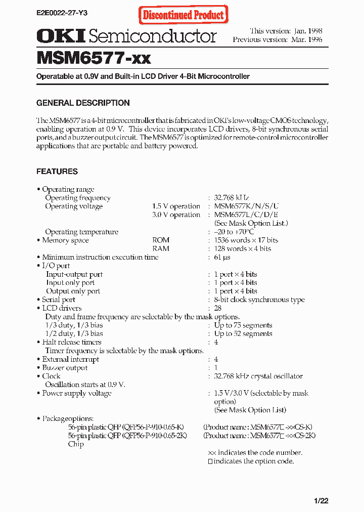 MSM6577-XXGS-K_1284707.PDF Datasheet