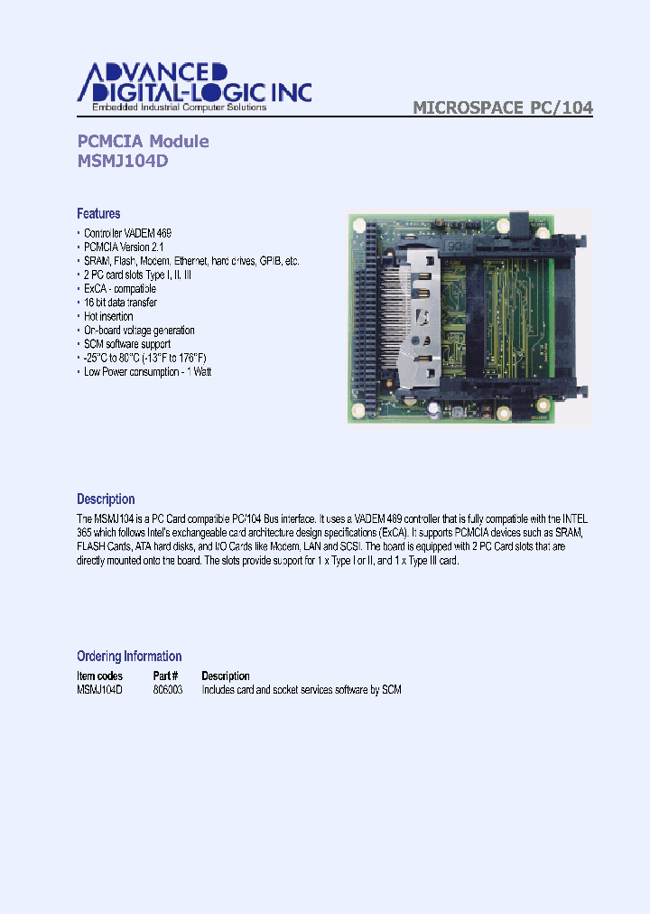 MSMJ104D_1284845.PDF Datasheet