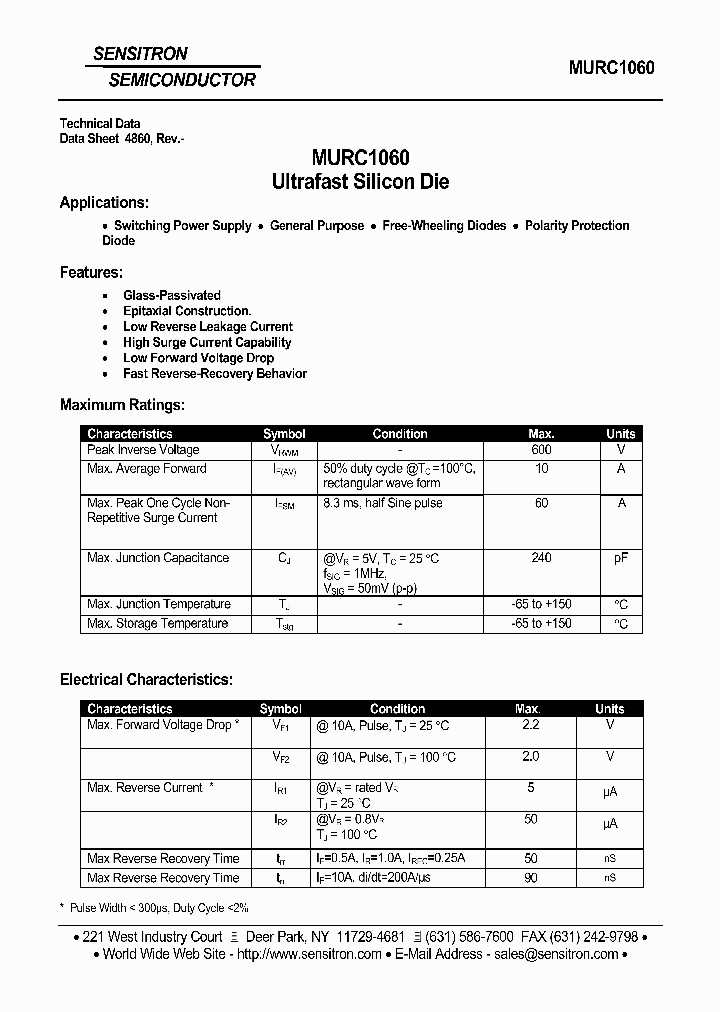 MURC1060_1286208.PDF Datasheet